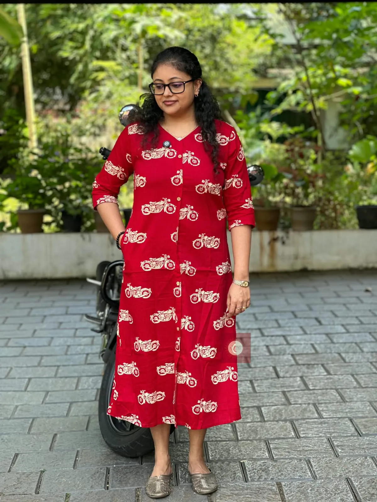 Retro Wheels Frock