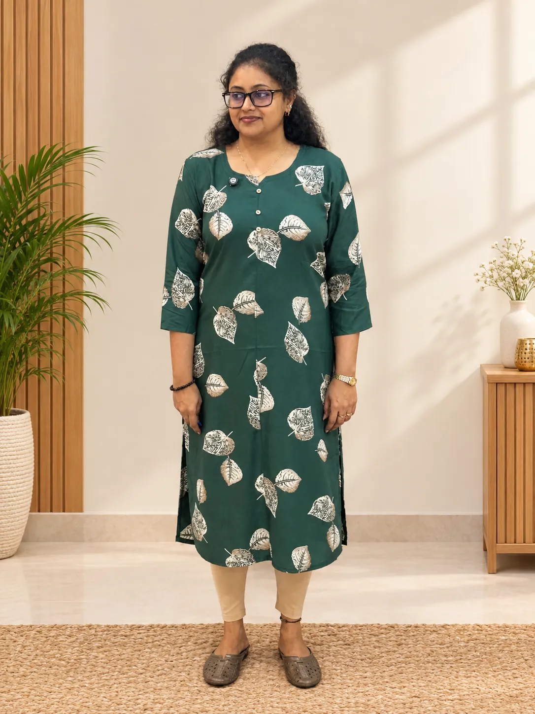 Etched Canopy Kurta - Thumbnail 1