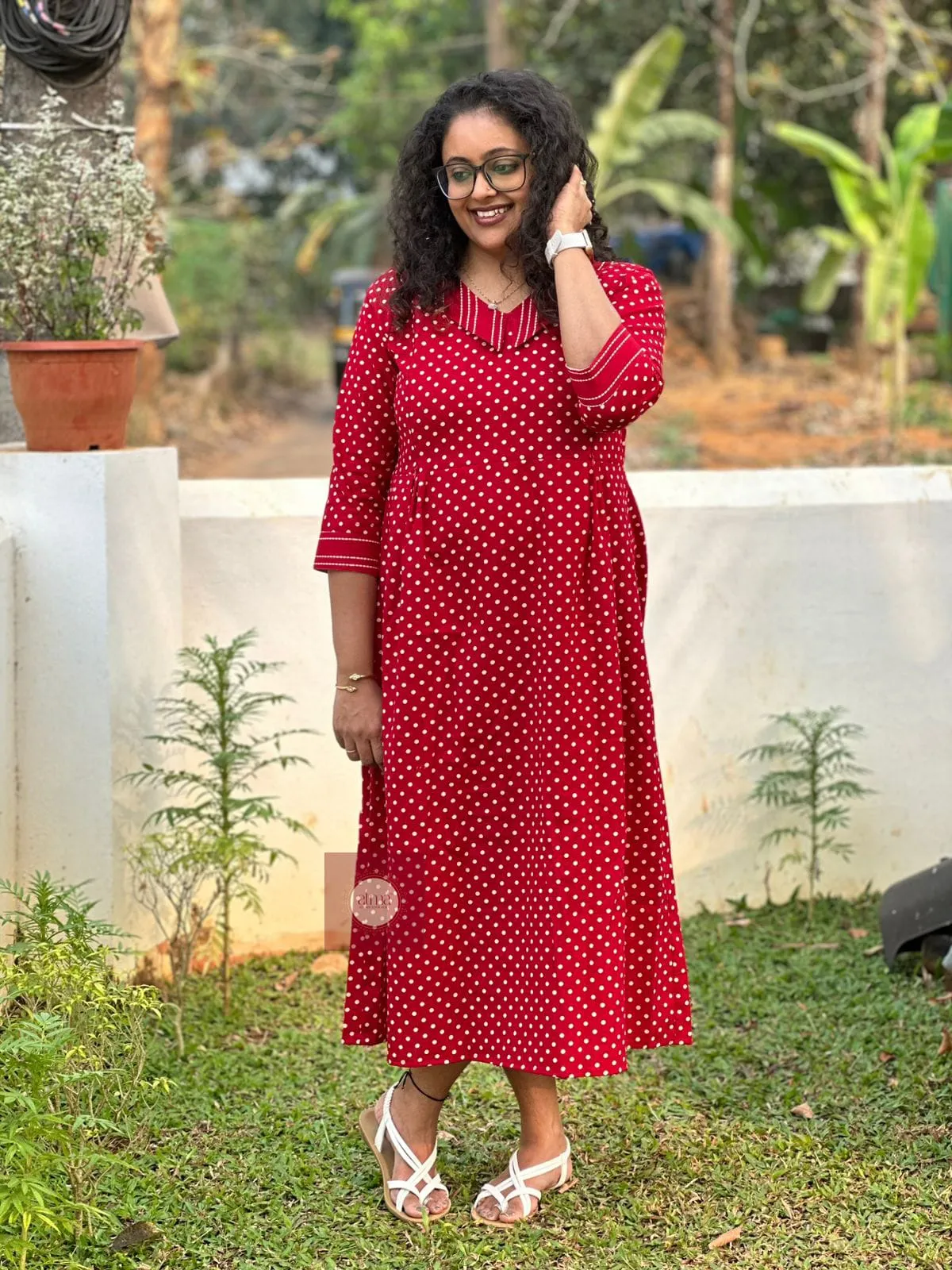Dot Fusion Feeding Frock
