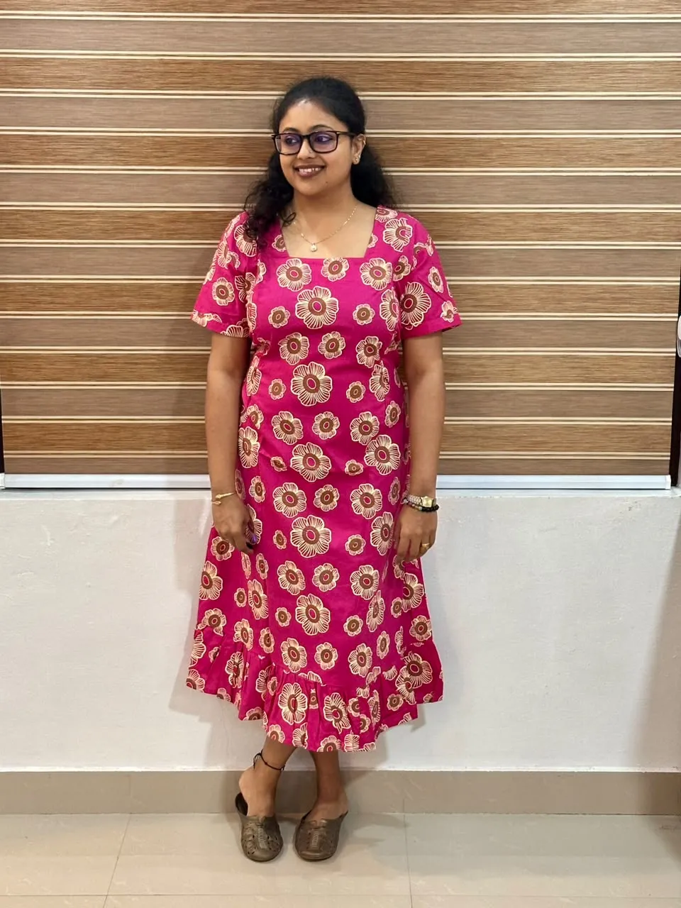 Petal Rhythm Feeding Frock 