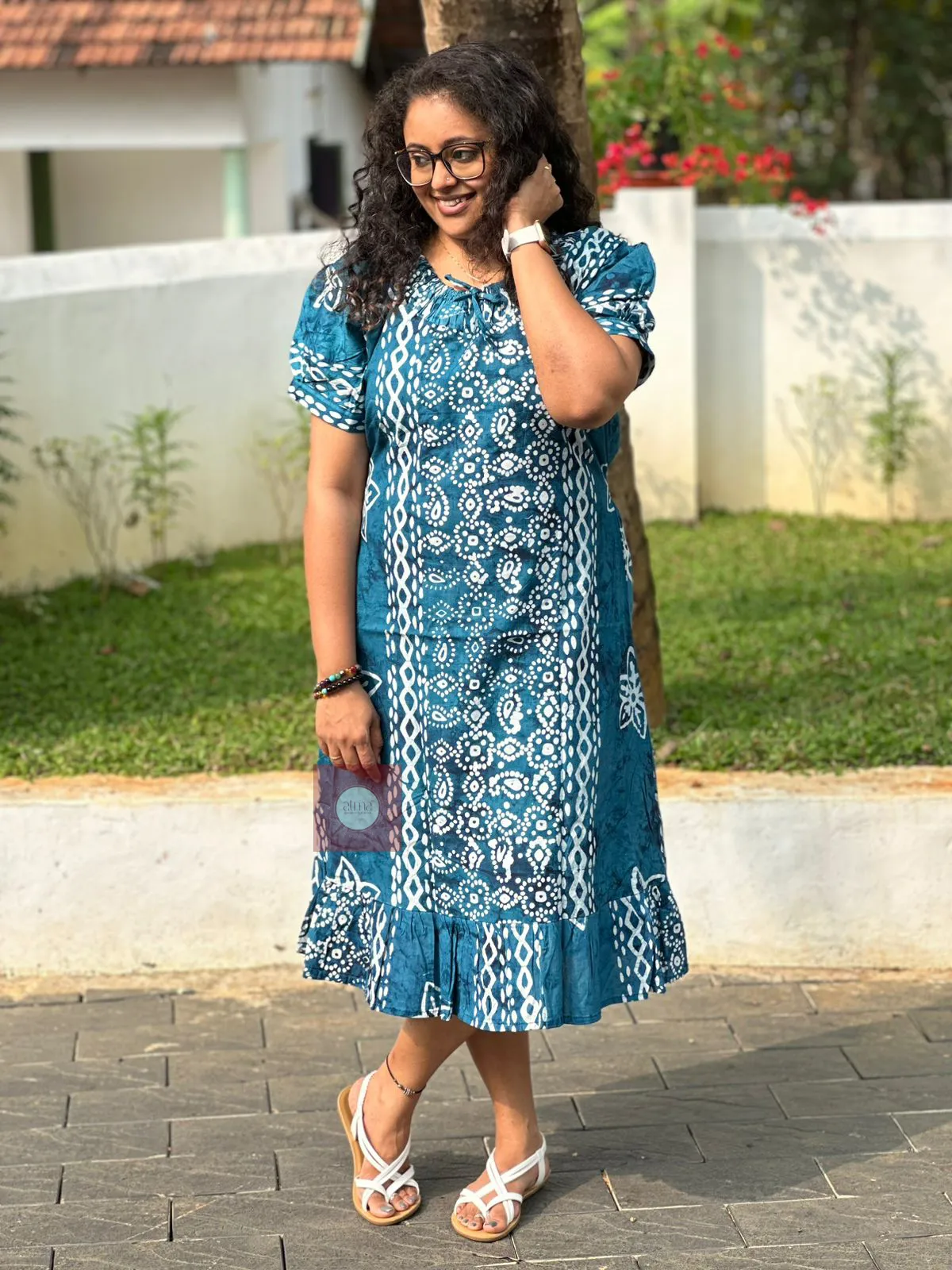 Batik Luxe Frock - Thumbnail 1