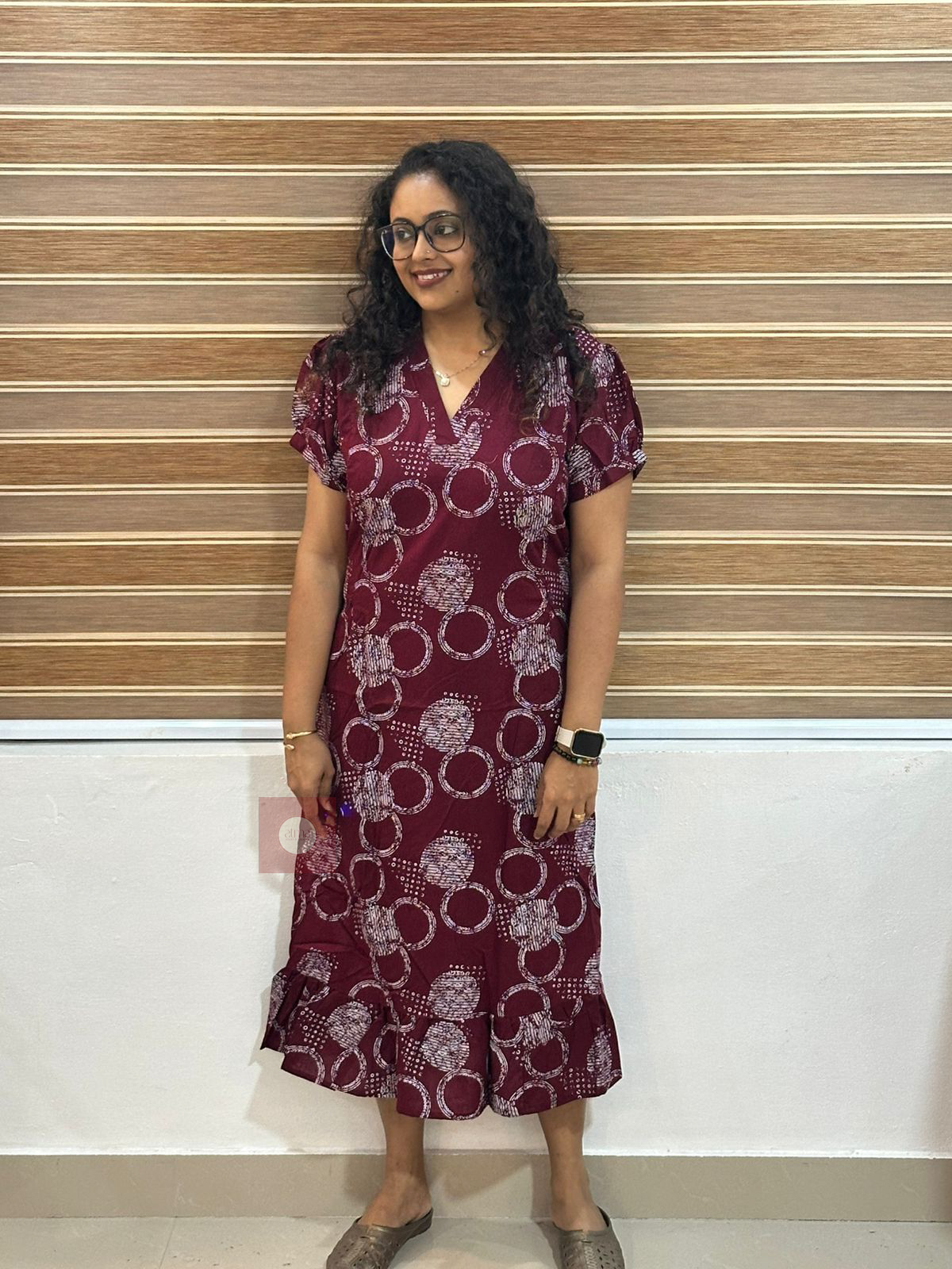Circle Splash feeding frock