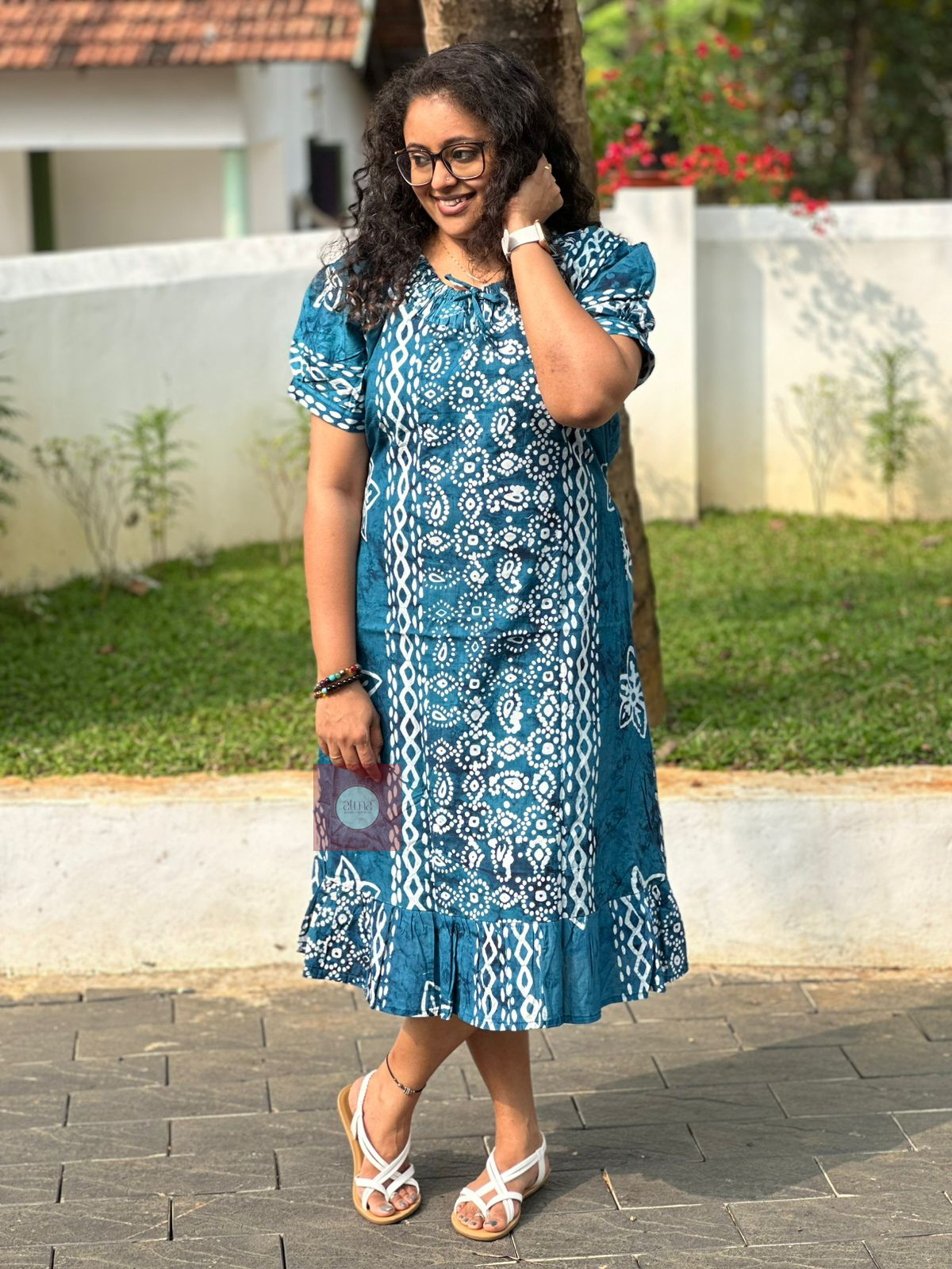 Batik Luxe Frock - Thumbnail 4