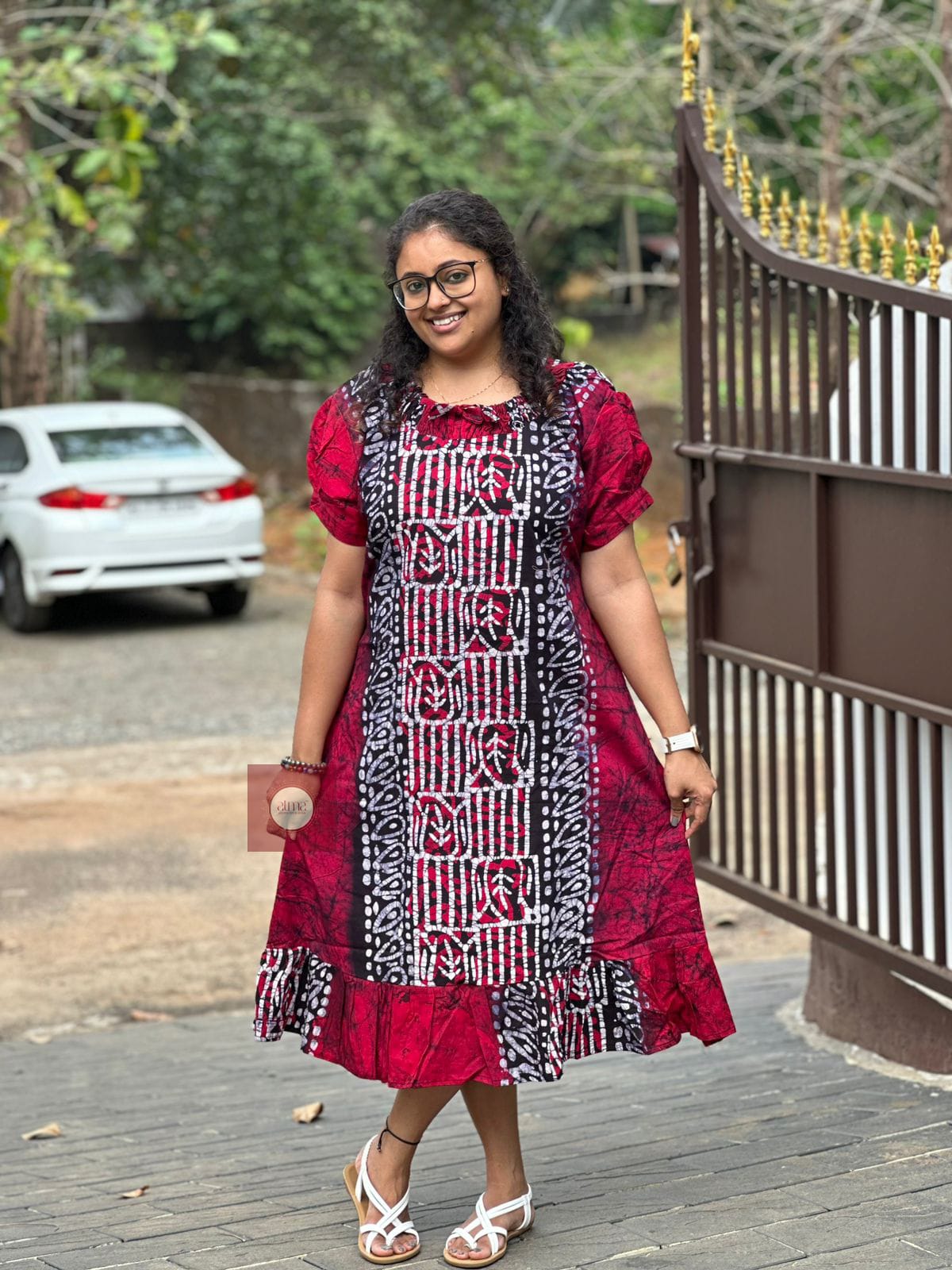 Batik Royale Frock - Thumbnail 3