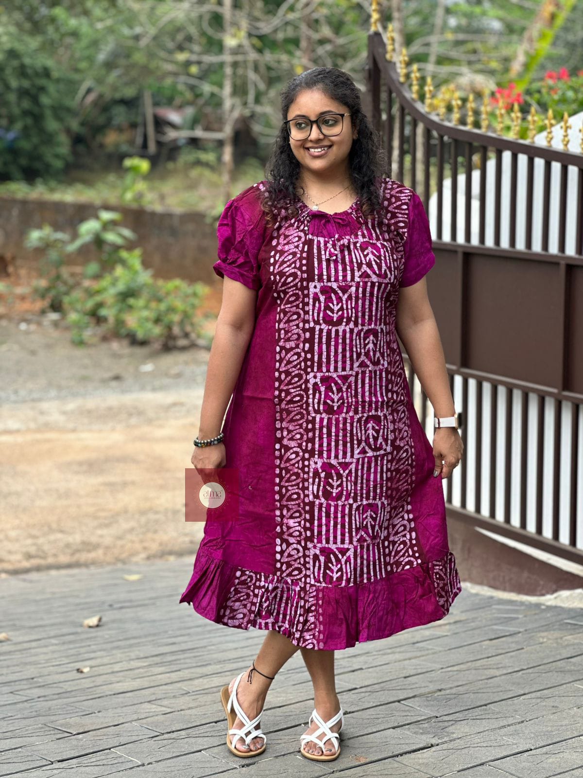 Batik Royale Frock - Thumbnail 4
